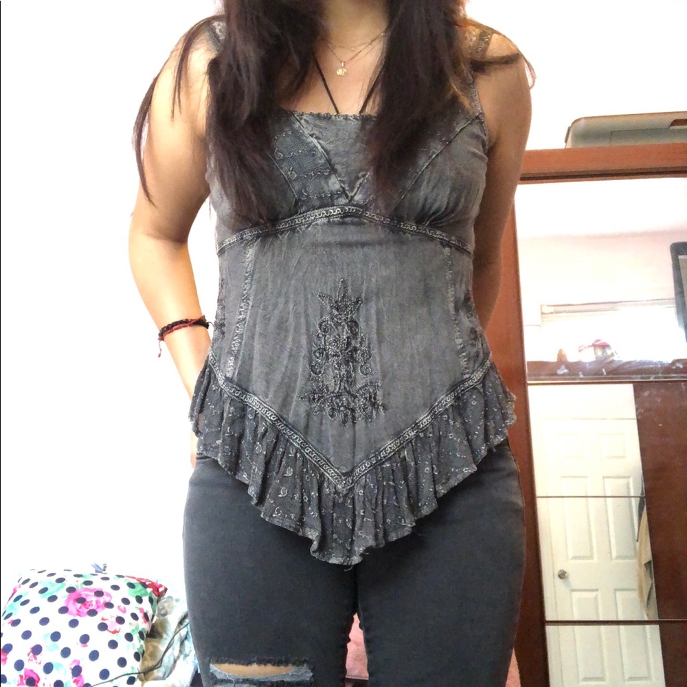 Grey tank top ❤️